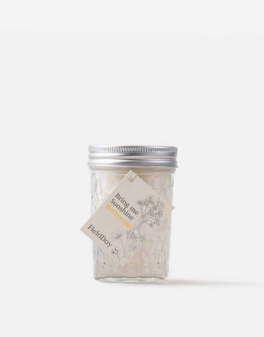 FieldDay Jam Jar Candle, Buttercup