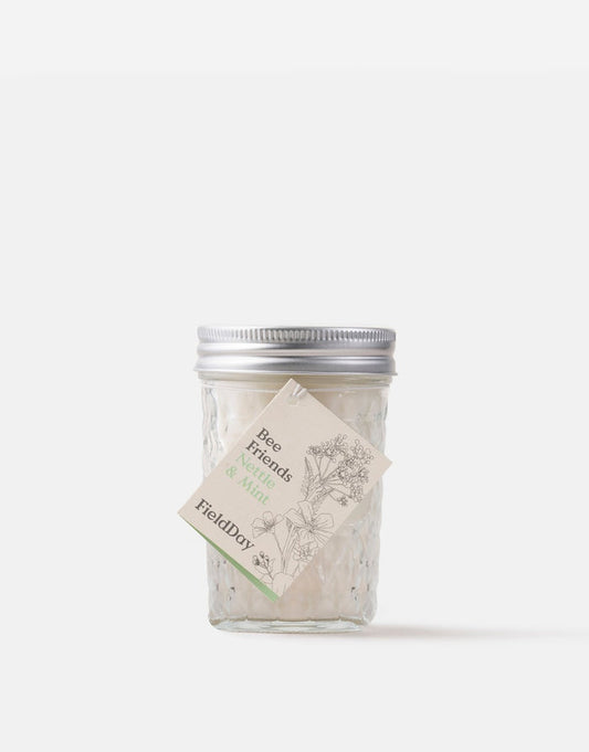 FieldDay Jam Jar Candle, Nettle and Mint