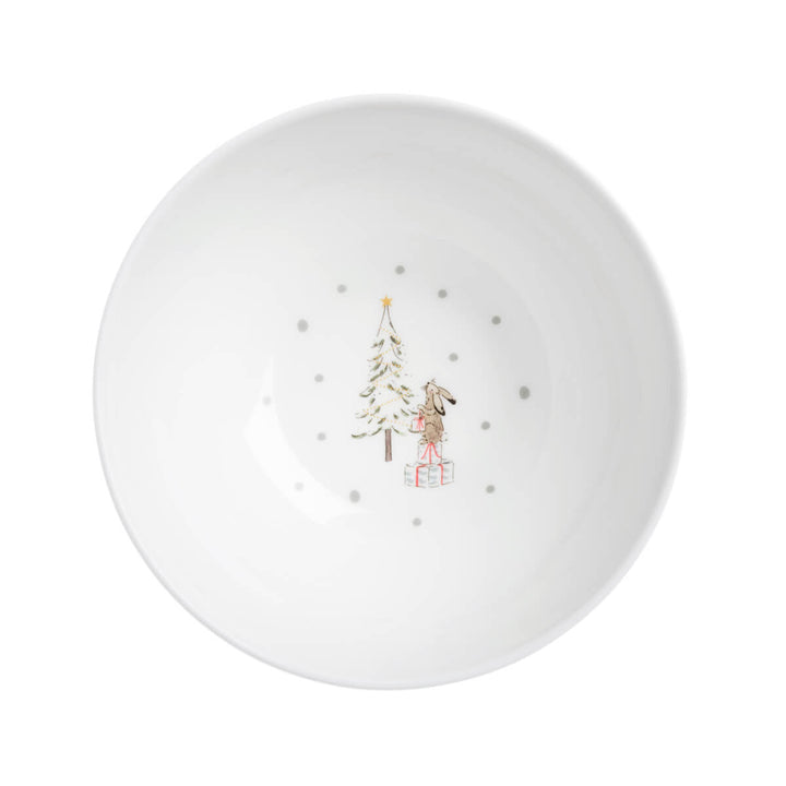 Sophie Allport Christmas Nibbles Bowls 'Festive Forest'