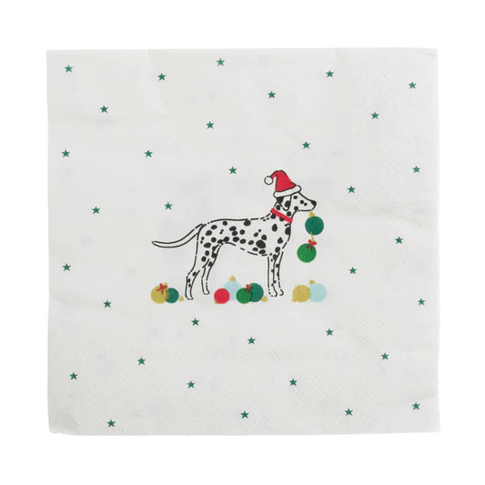 Sophie Allport Paper Napkins - Christmas Dogs