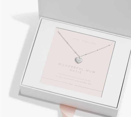 Joma Sterling Silver Wonderful Mum Necklace