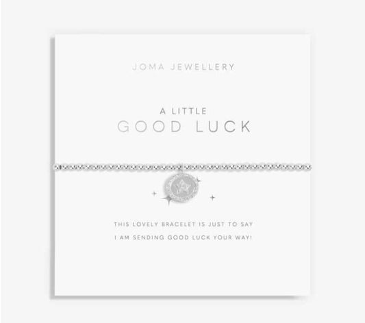 Joma A Little Good Luck Bracelet, Silver-plated
