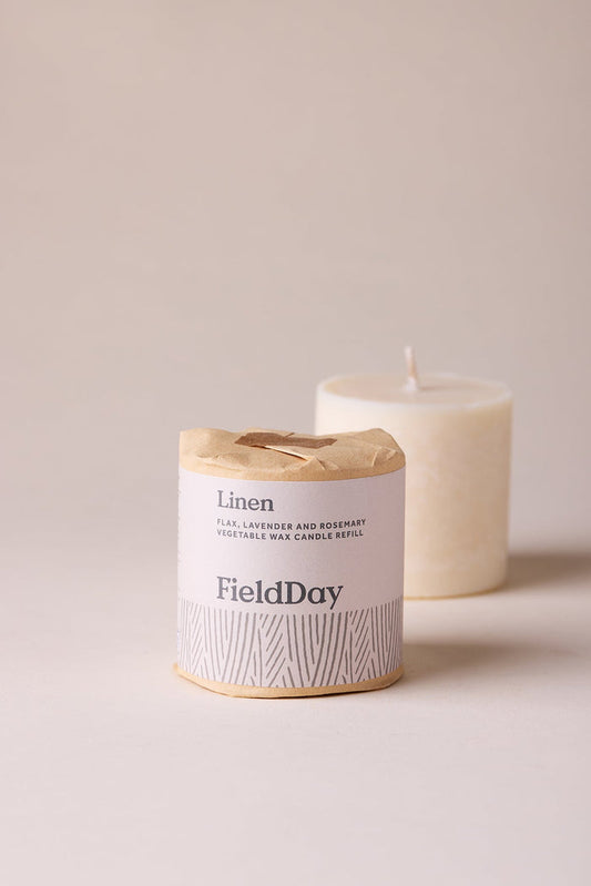 FieldDay Refill Candle, Linen