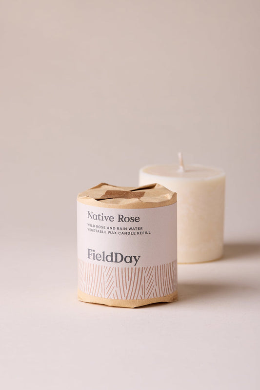 FieldDay Refill Candle, Native Rose