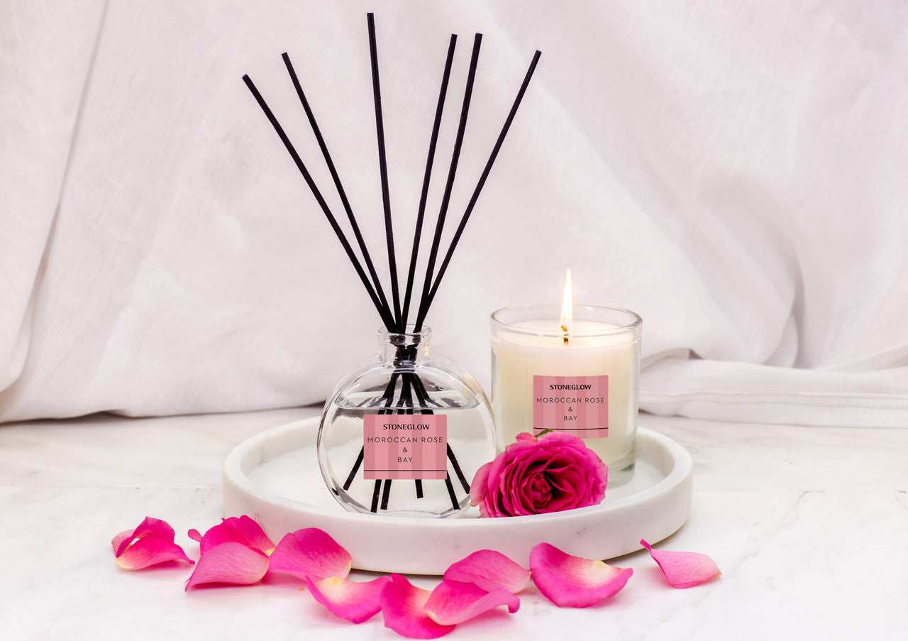 Stoneglow Reed Diffuser Moroccan Rose & Bay