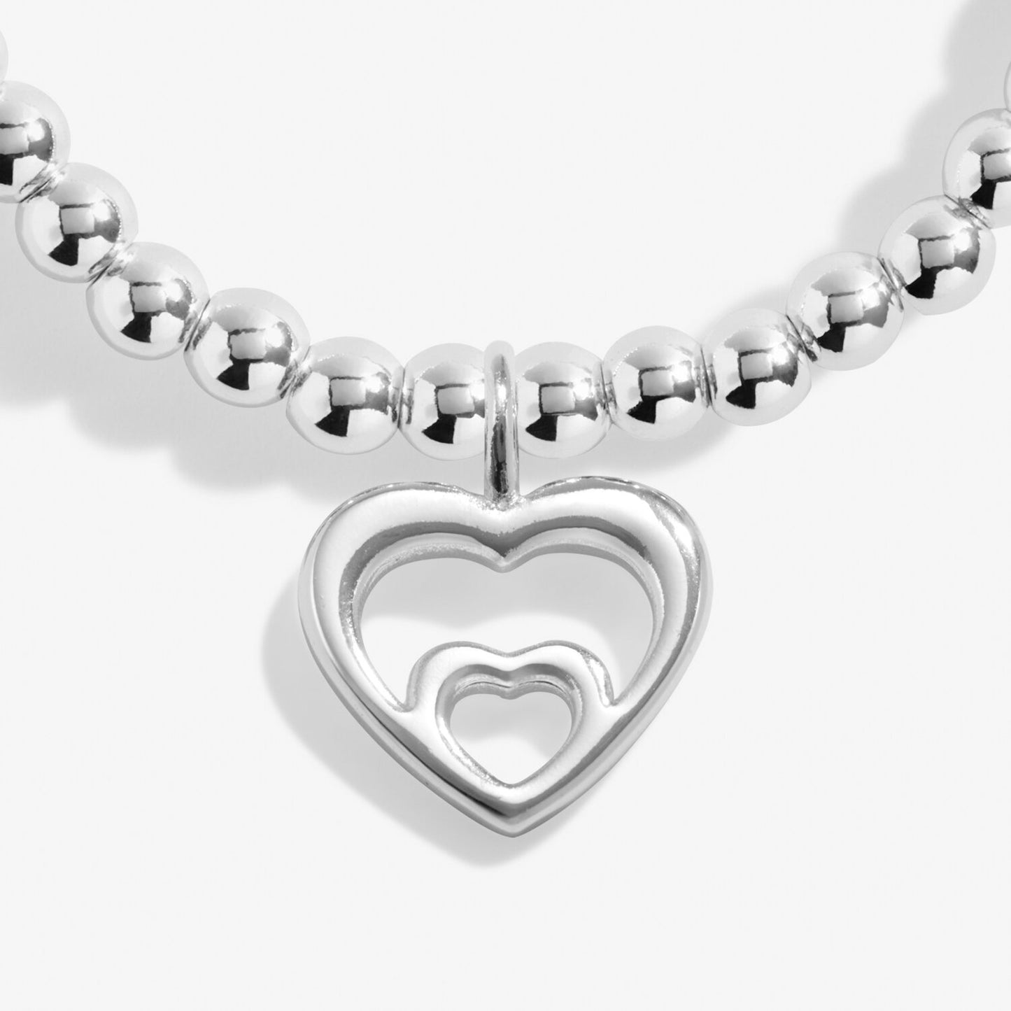 Joma From The Heart Gift Box Wonderful Daughter Bracelet, Silver-Plated