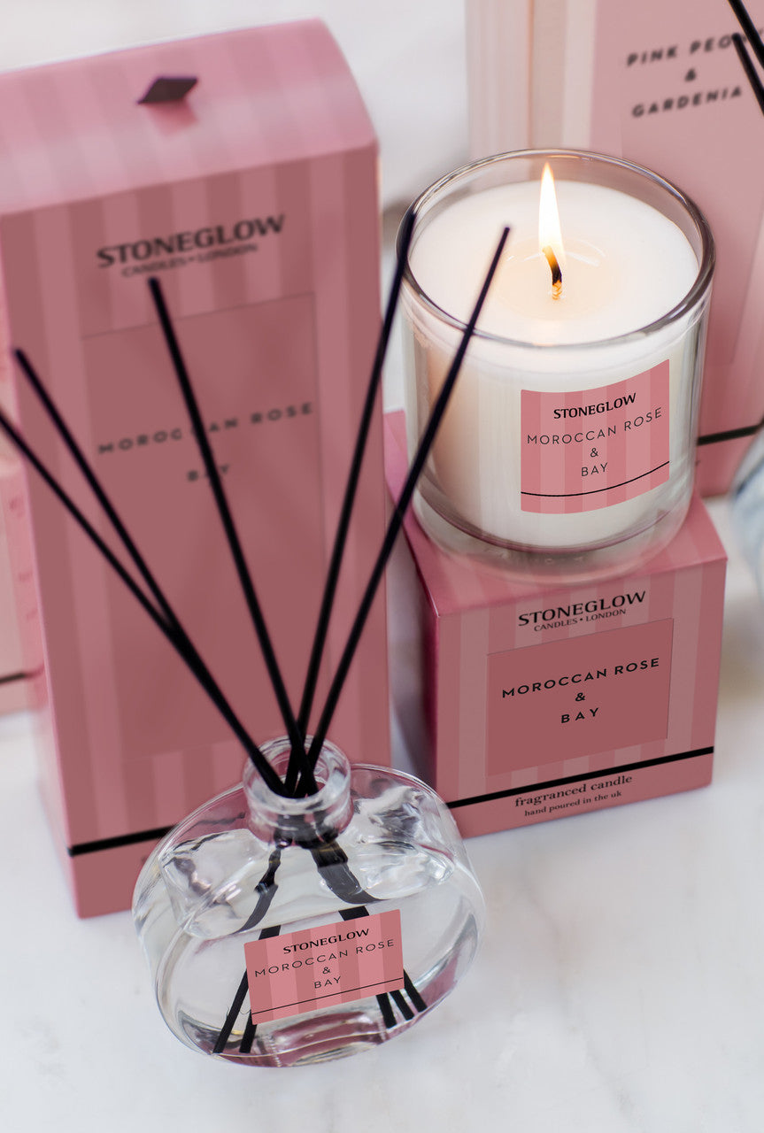 Stoneglow Reed Diffuser Moroccan Rose & Bay