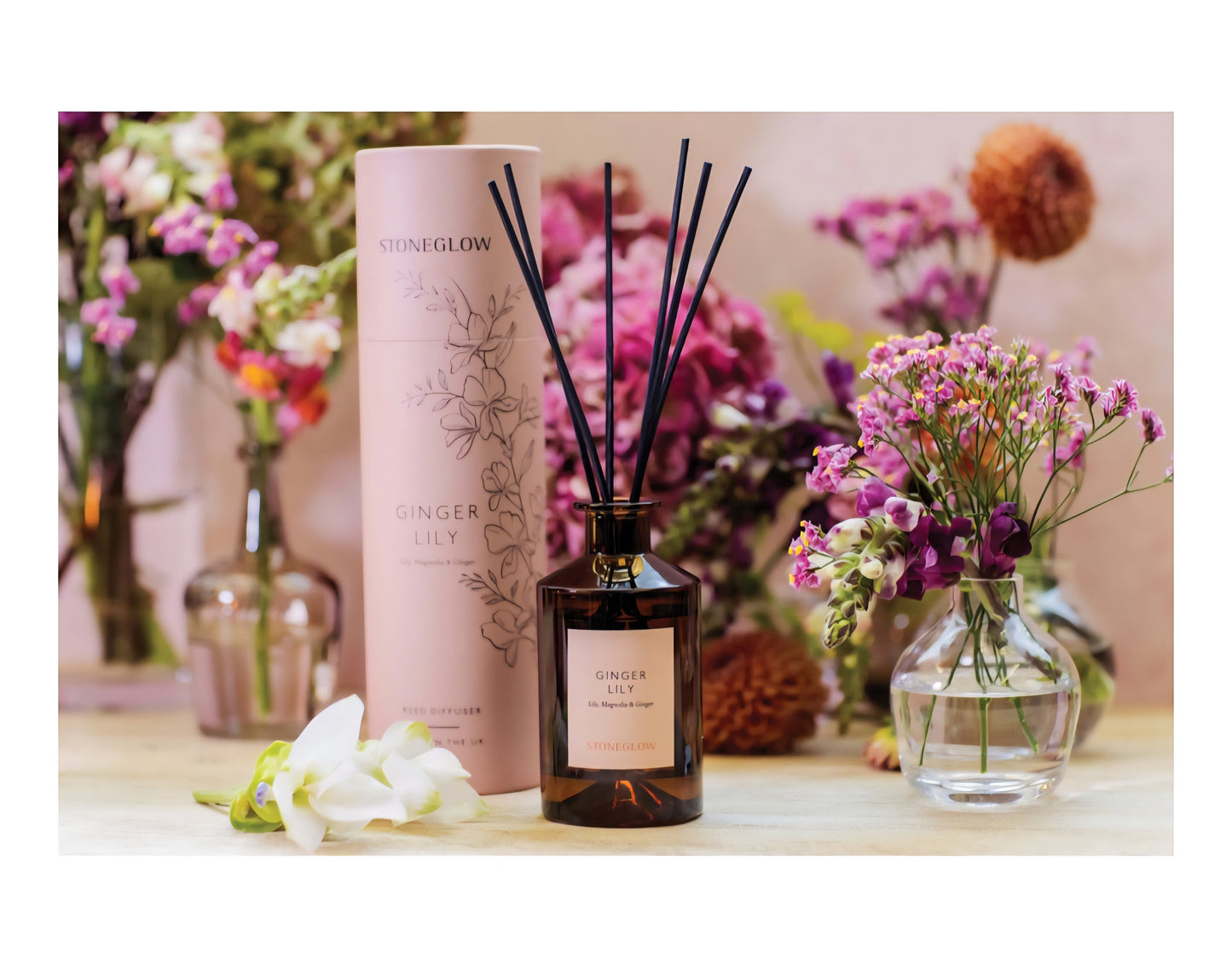 Stoneglow The Walled Garden Ginger Lily Reed Diffuser