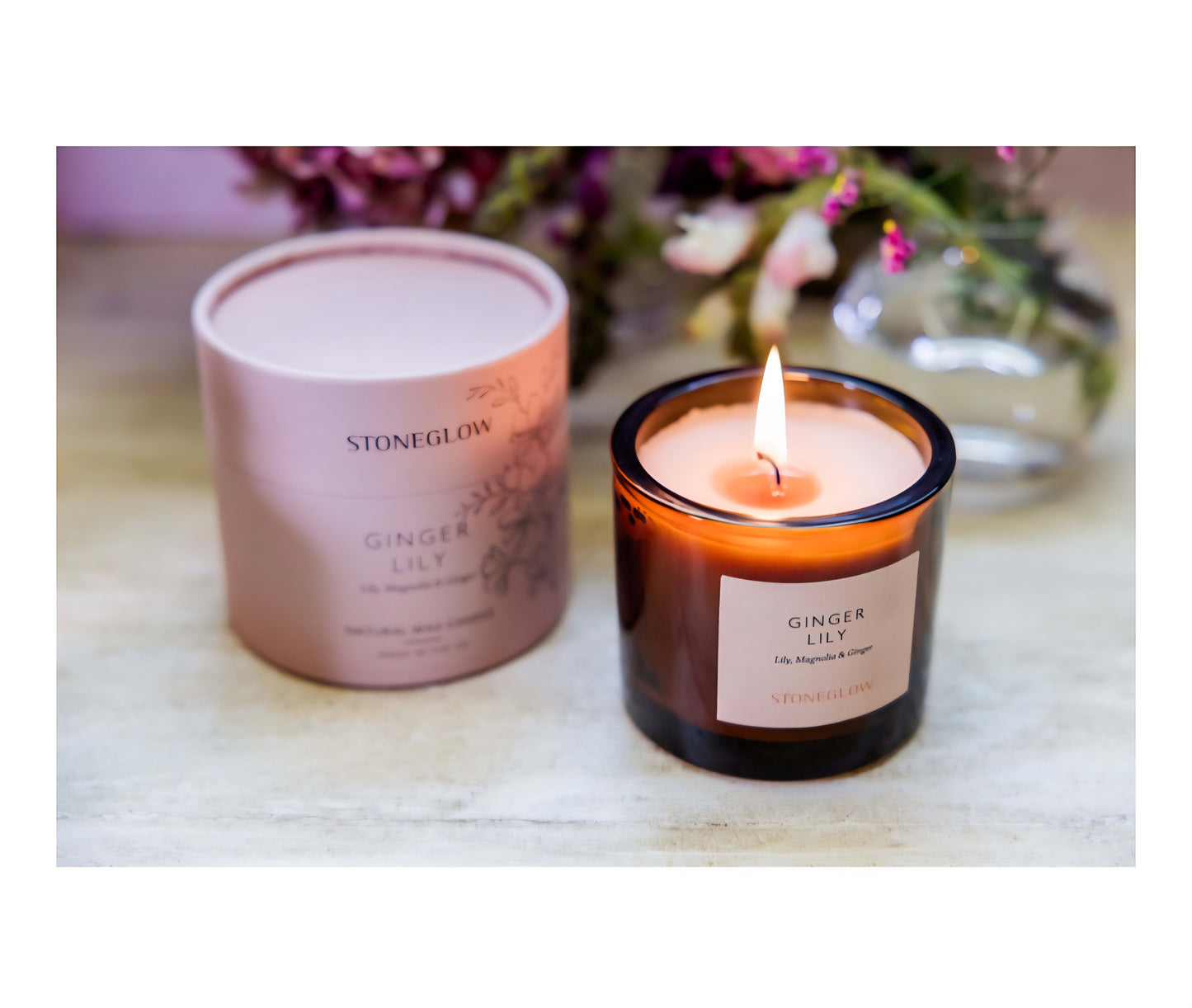 Stoneglow The Walled Garden - Ginger Lily Tumbler Candle