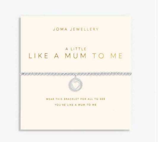 Joma A Little Like A Mum To Me Bracelet,  Silver-plated